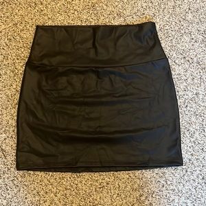 Large black skirt